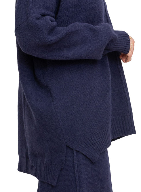 Medieval Blue Knit Suit - Khotwh